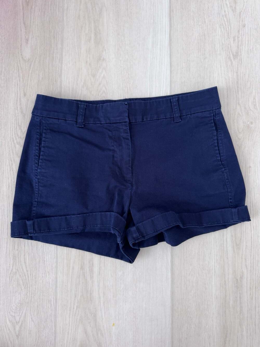 J. Crew Women’s Blue Shorts Cuffed Size 4